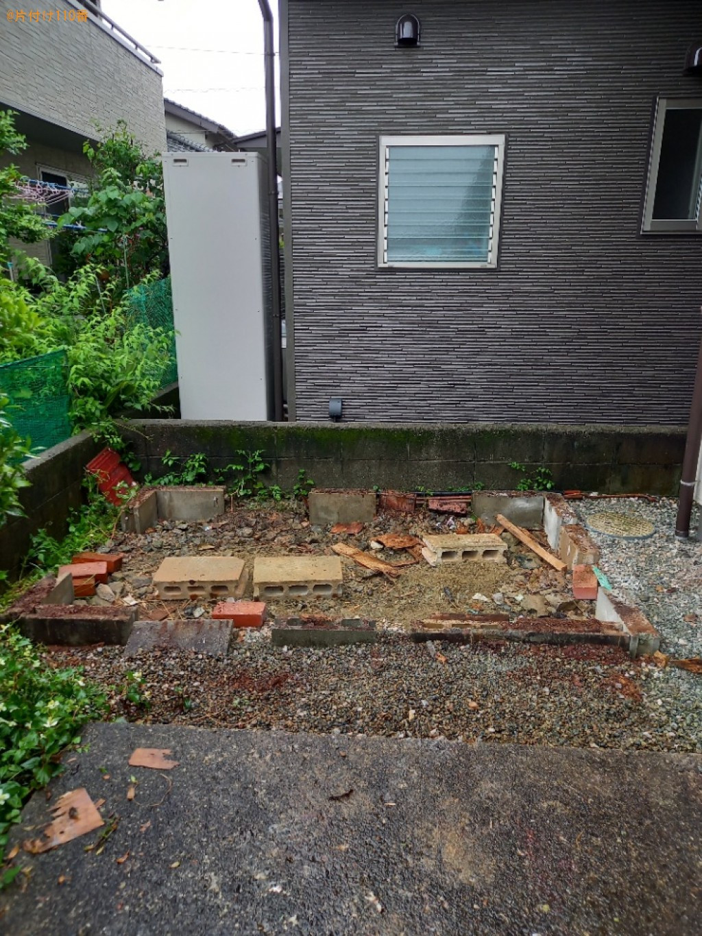 【高知市針木東町】物置の回収・処分ご依頼　お客様の声