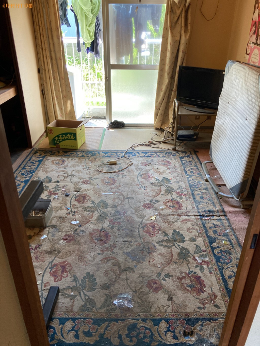 【大分市】ごみ屋敷状態の家のクリーニングとごみの処分ご依頼