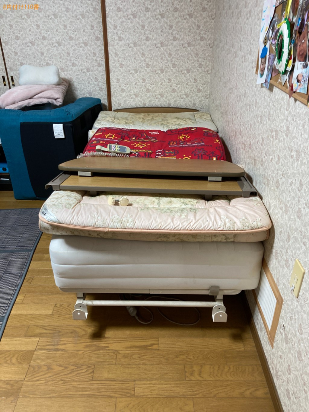 【大分市】ウレタンマットレス、電動ベッド、布団、扇風機等の回収