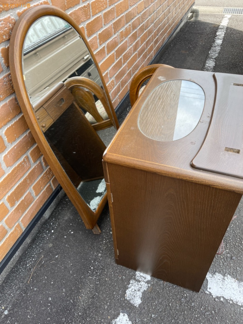 【島田市】鏡台の回収・処分ご依頼　お客様の声