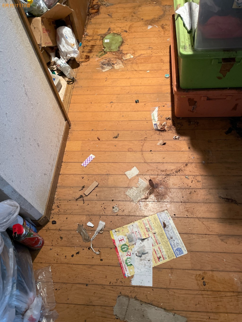 【青森市】ゴミ屋敷状態の家の片付け作業ご依頼　お客様の声