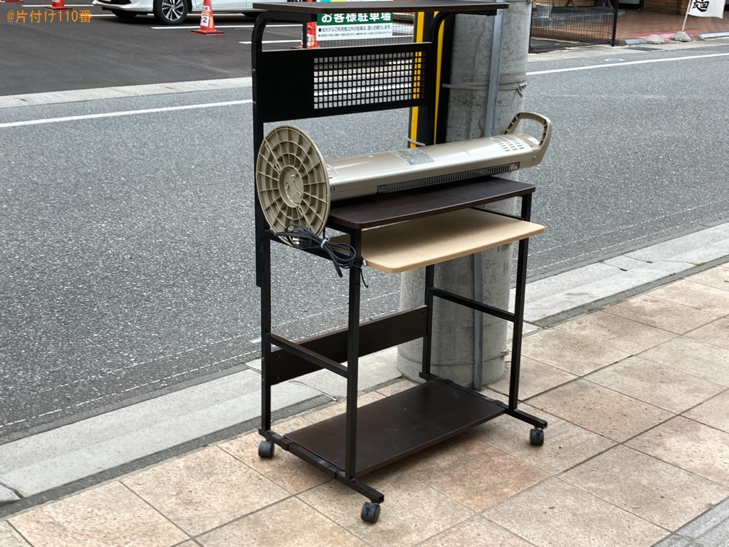 【一関市】PCデスク、ヒーターの回収・処分ご依頼 お客様の声
