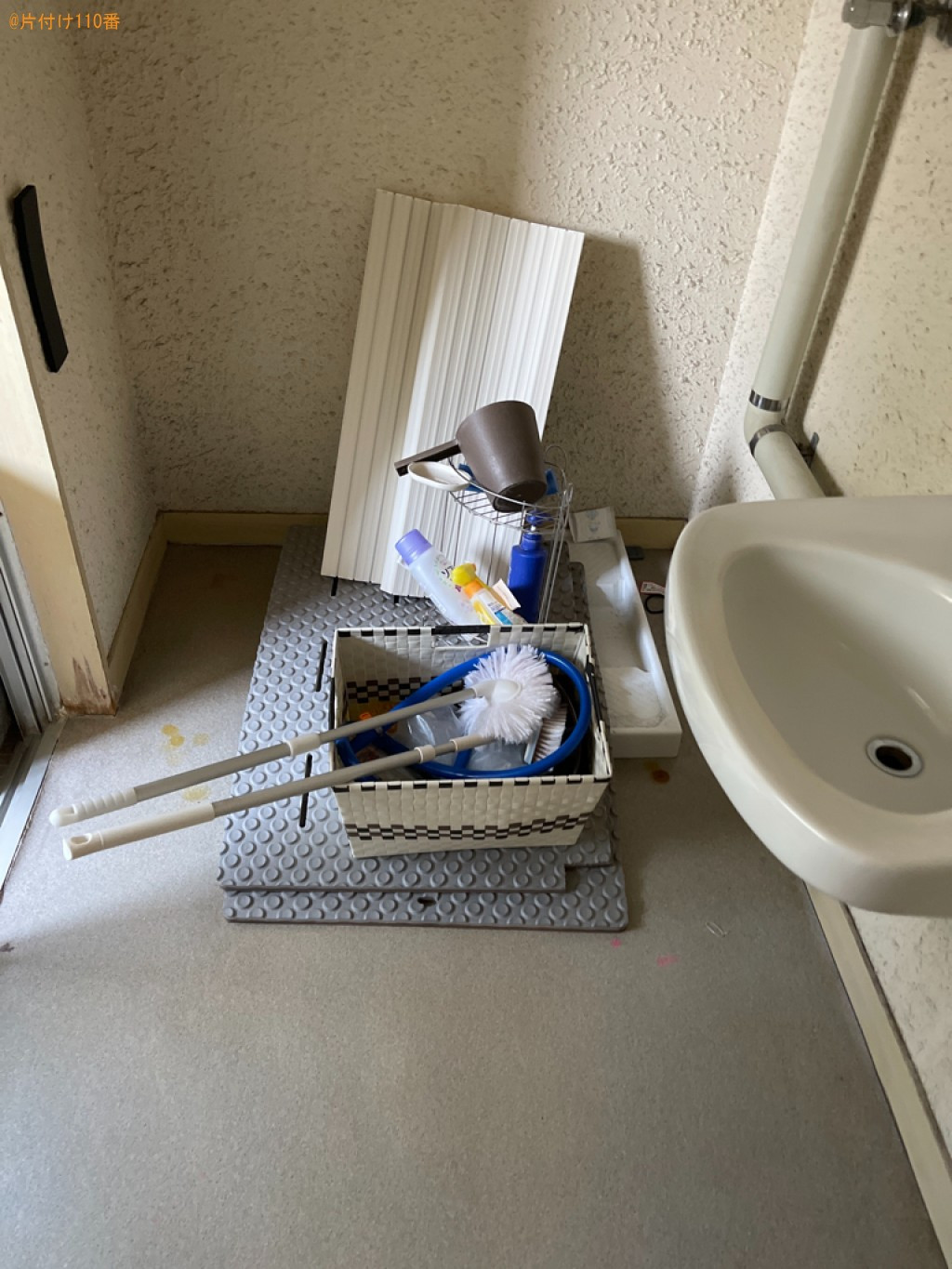 【岡山市北区】カラーボックス、食器棚、ガスコンロ、こたつ等の回収
