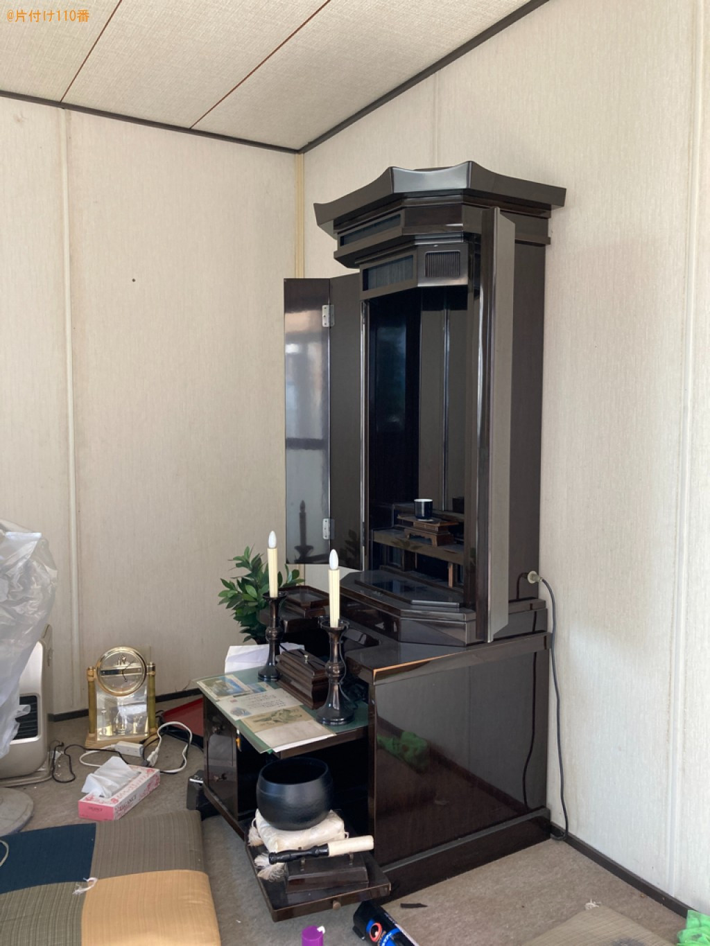 【姫路市勝原区】布団、すのこ、仏壇、バッグ、テレビ、工具等の回収