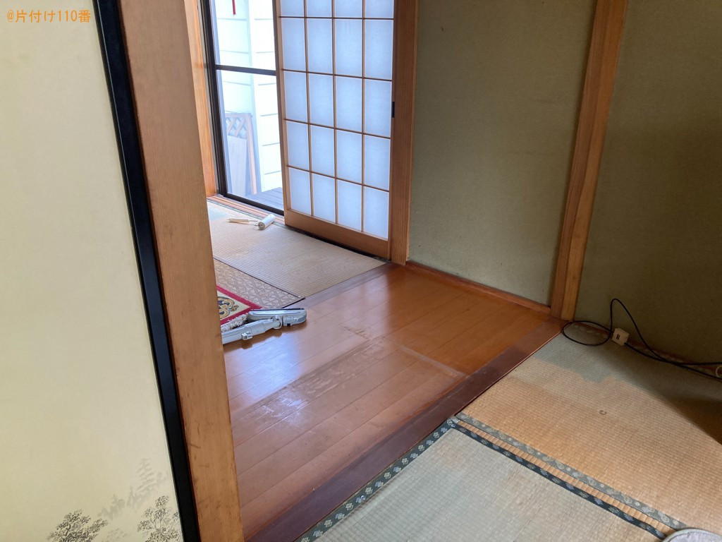 【一関市】タンス、食器棚の回収・処分ご依頼　お客様の声