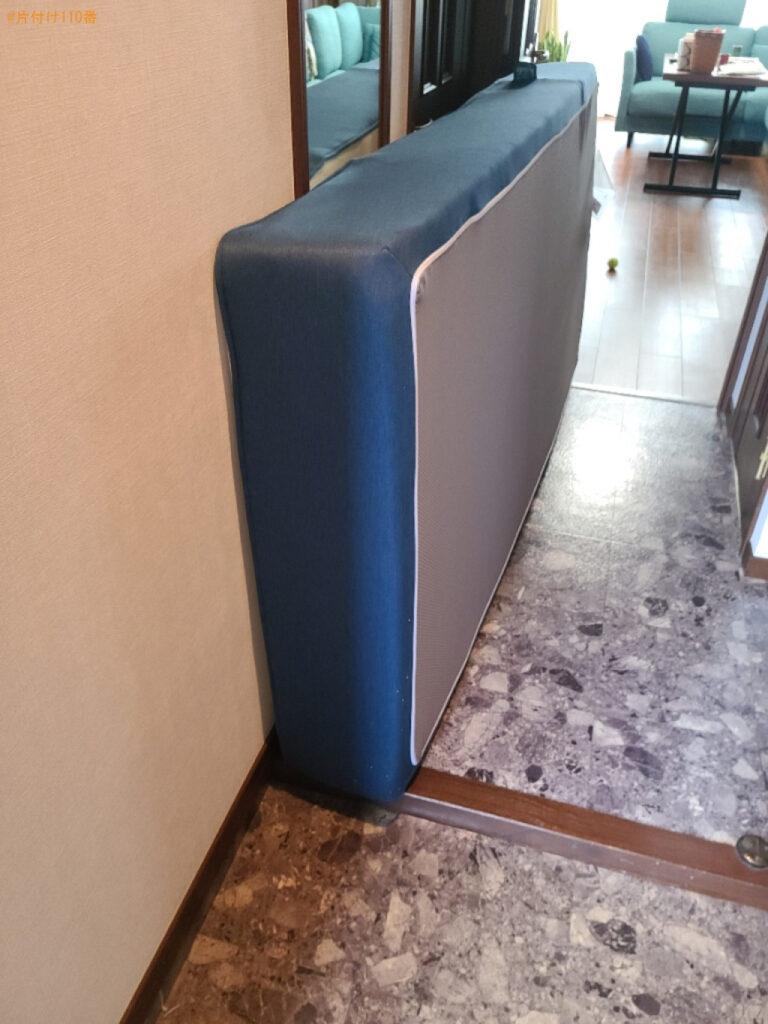 【北九州市小倉北区】シングルベッドマットレスの回収・処分ご依頼