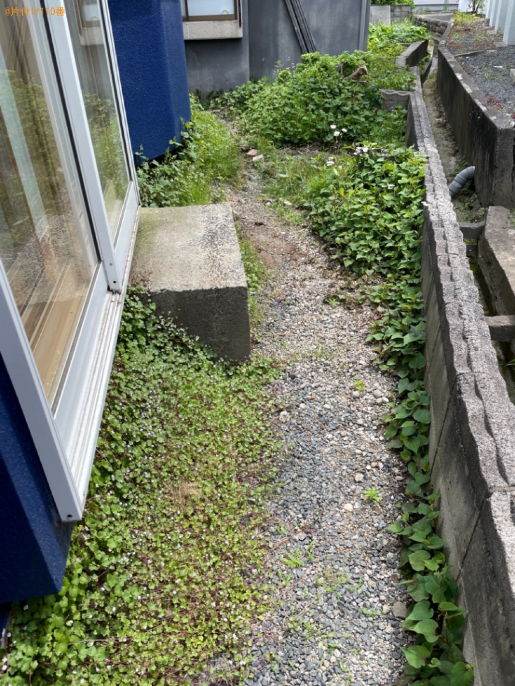 【青森市】草刈りと刈った草の処分ご依頼　お客様の声