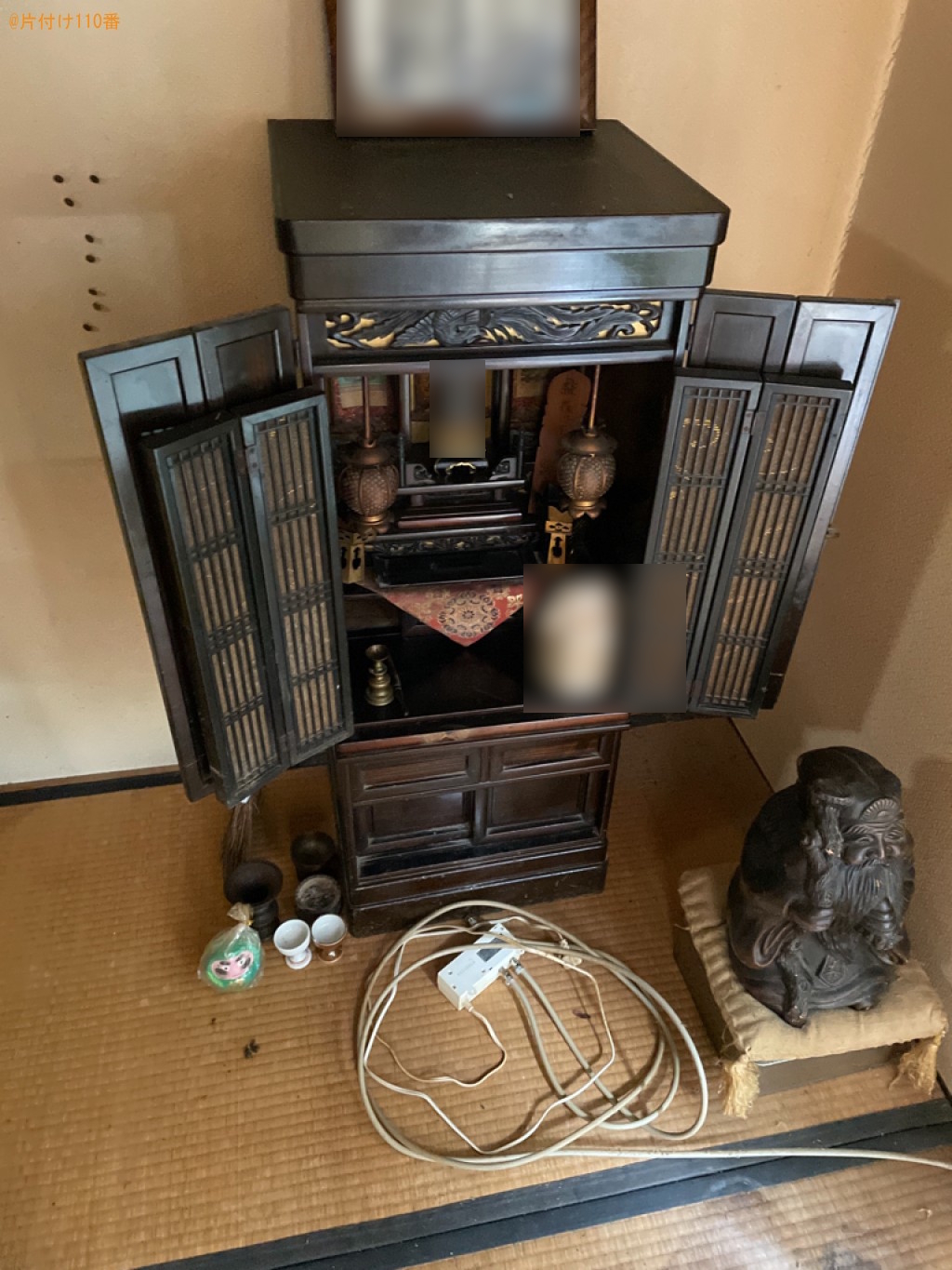 【京都市右京区】家庭用エアコン、仏壇の回収・処分ご依頼