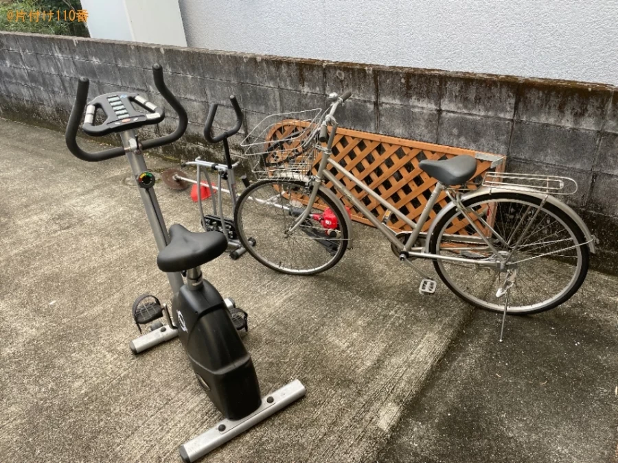 【枕崎市桜山本町】自転車、ラティス、ローボード、健康器具等の回収
