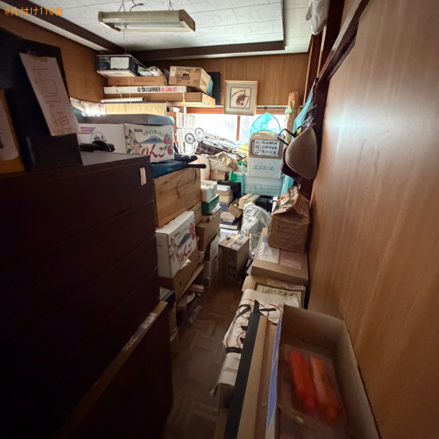【弘前市】空き家に残っている家財一式の回収・処分ご依頼