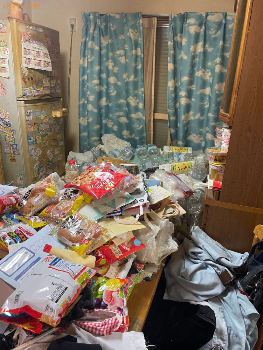 【安城市東栄町】カラーボックス、本、家財一式、一般ごみ等の回収