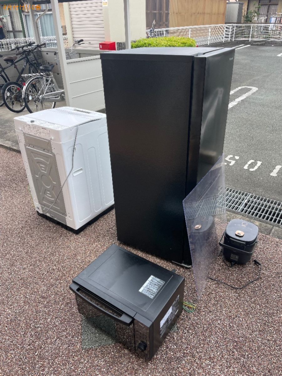 【豊川市西口町】冷蔵庫、洗濯機、炊飯器、電子レンジ等の回収・処分