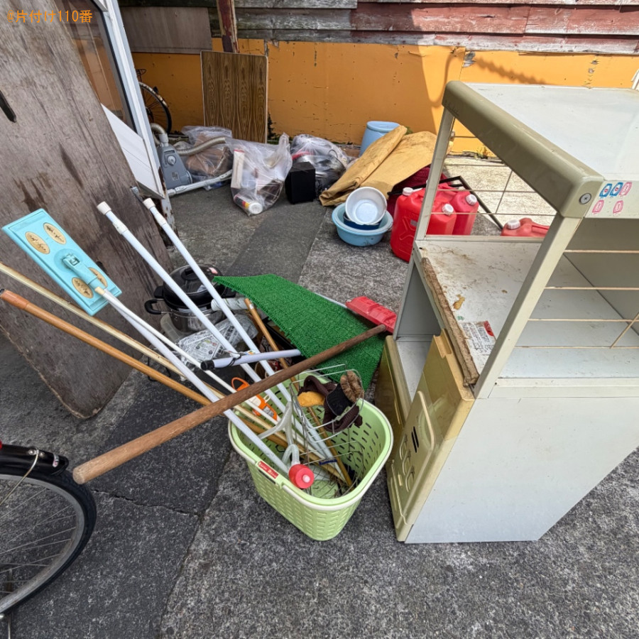 【五所川原市元町】米びつ、ローテーブル、ポリタンク等の回収・処分