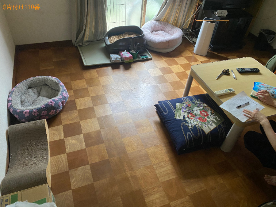 【高槻市宮野町】部屋の片付けと清掃作業ご依頼 お客様の声