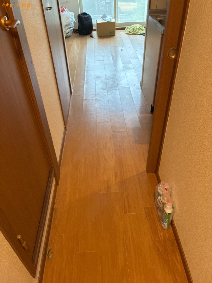 【光市】シングルベッドマットレス、布団、ローテーブル等の回収