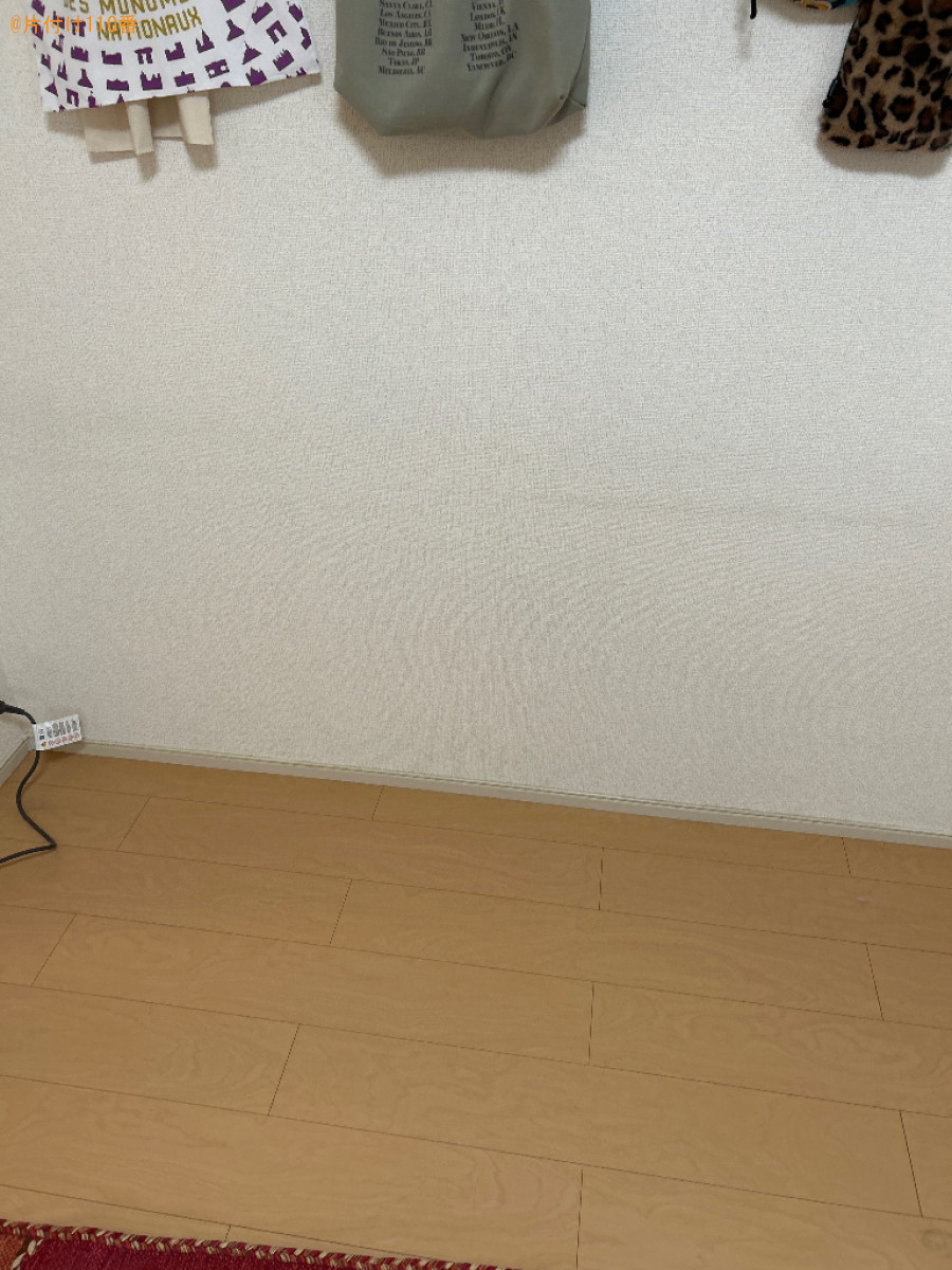 【木津川市】三人掛けソファーの回収・処分ご依頼 お客様の声