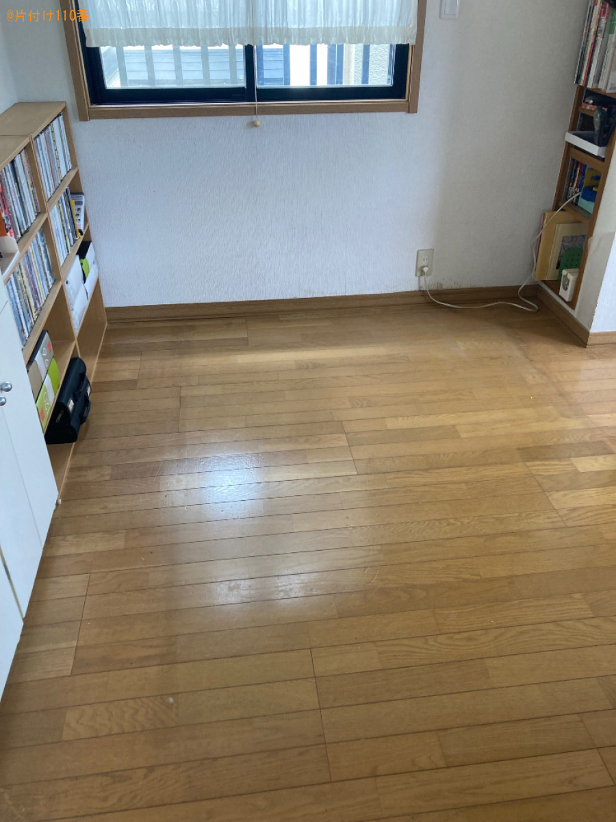 【多摩市】マットレス付きダブルベッドの回収・処分ご依頼