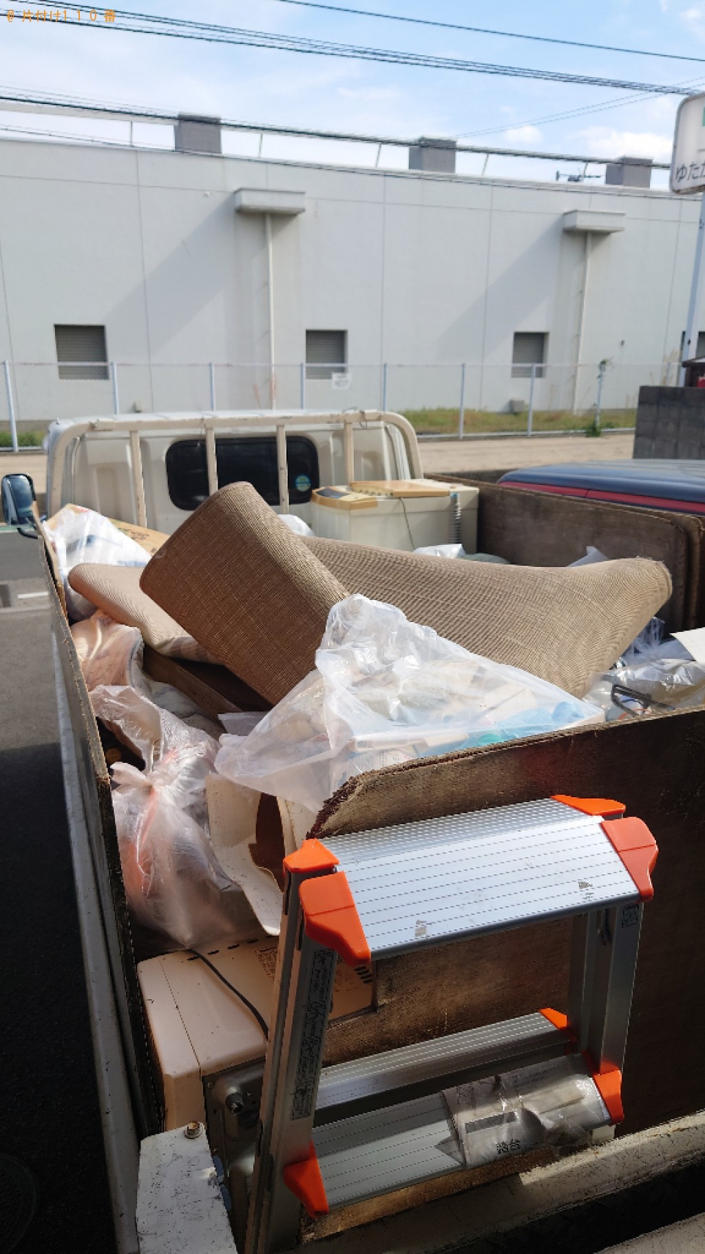 【松山市鷹子町】冷蔵庫、洗濯機、電子レンジ、一般ごみ等の回収