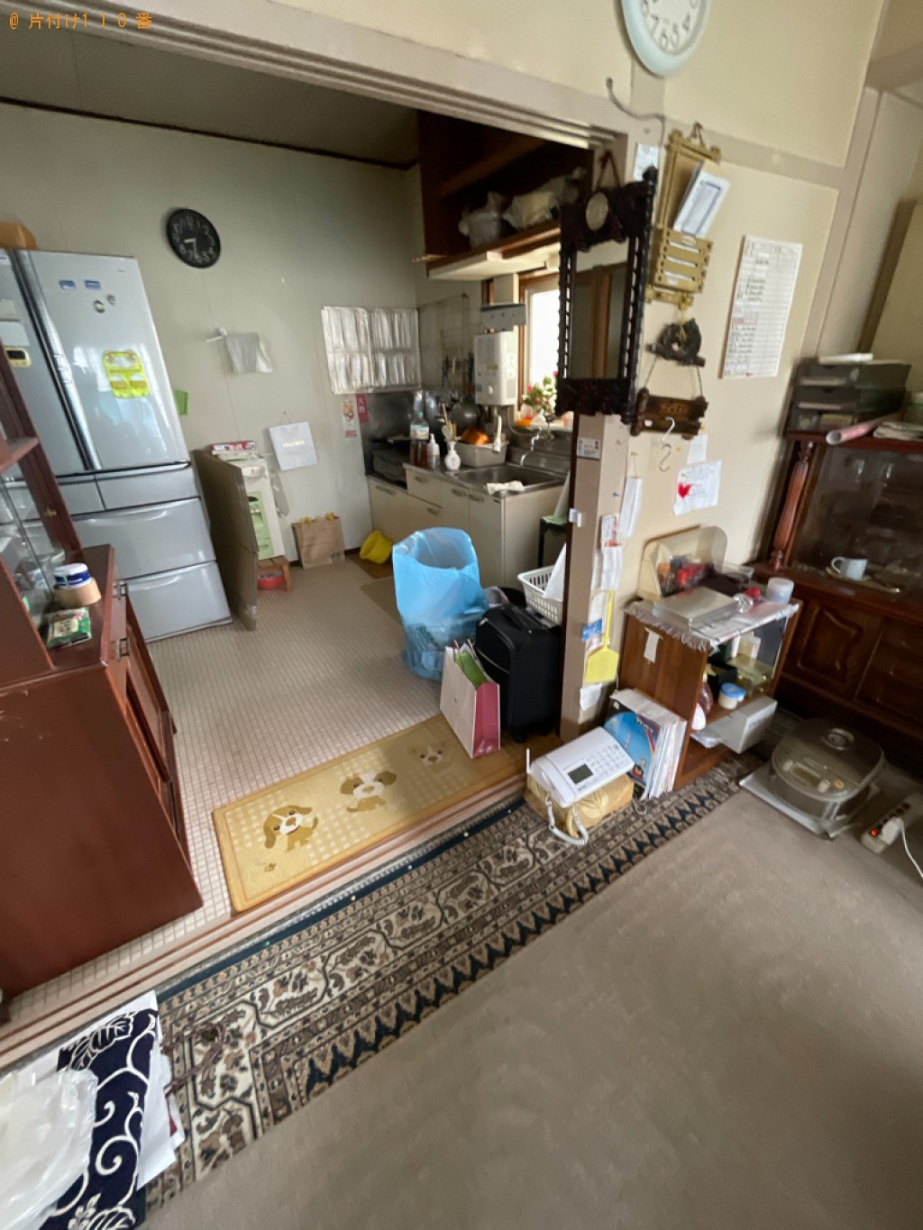 【青森市千富町】タンス、仏壇、神棚、冷蔵庫、サイドボード等の回収