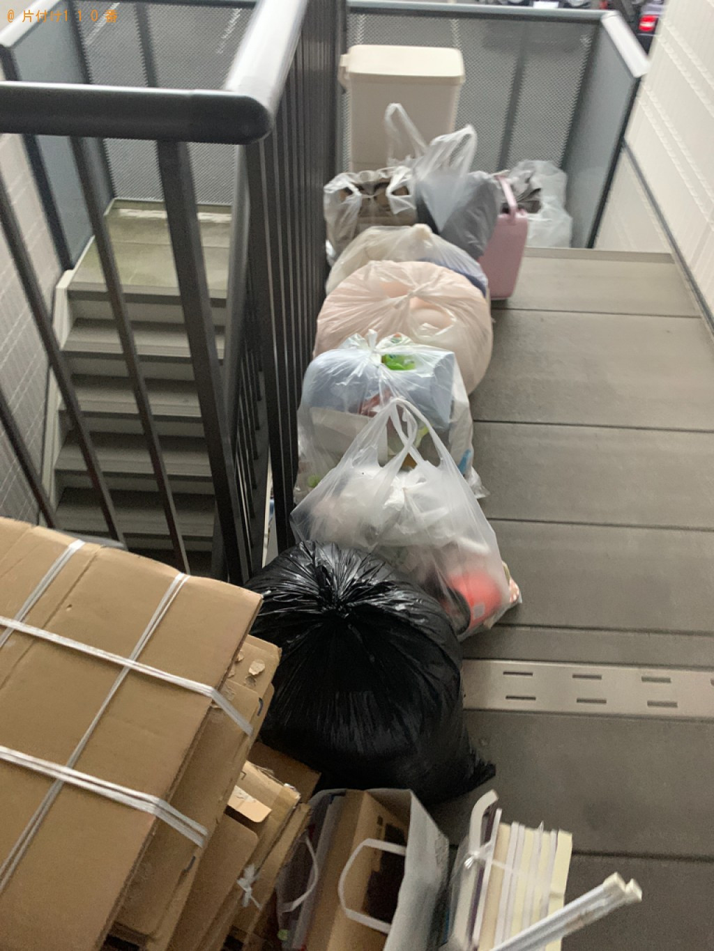 【奈良市南京終町】布団乾燥機、段ボール、一般ごみ等の回収