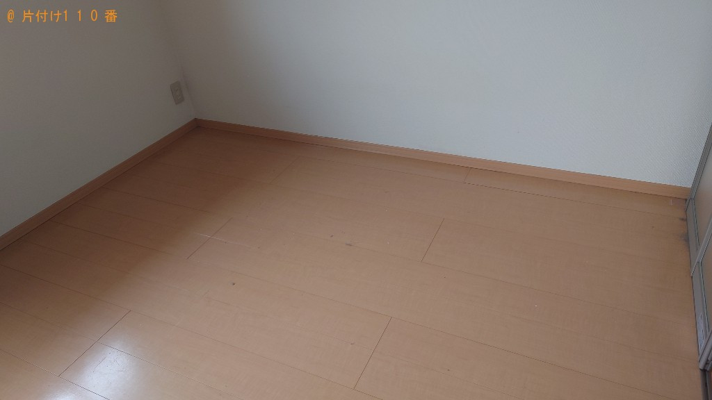 【松山市】シングルベッド、二人掛けソファー、一般ごみ等の回収