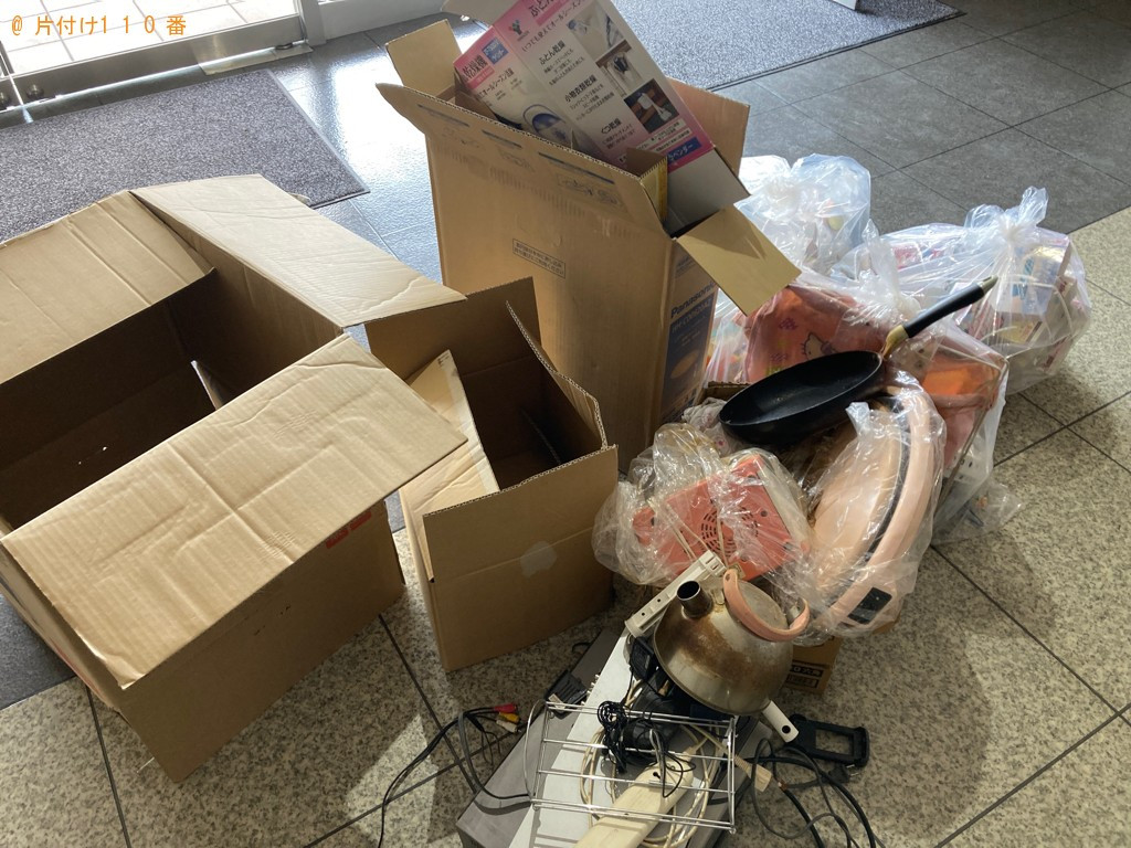 【鹿児島市城南町】2DKの不用品の仕分けと回収・処分ご依頼