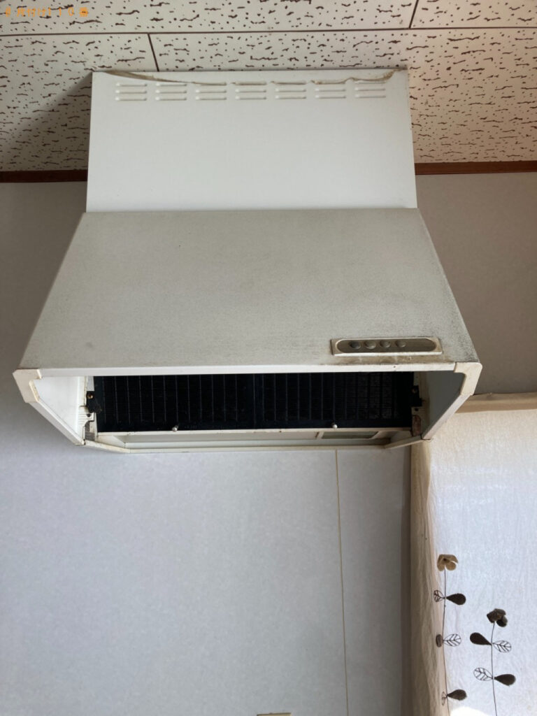【大分市森町】レンジフードクリーニングご依頼　お客様の声