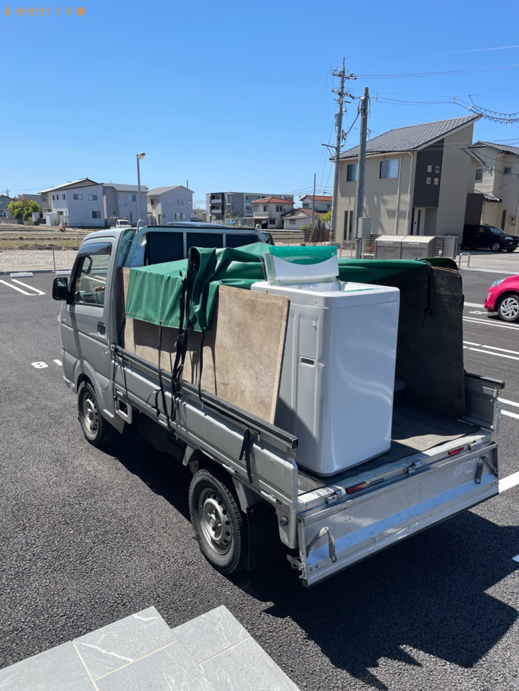 【金沢市御供田町】洗濯機の回収・処分ご依頼 お客様の声