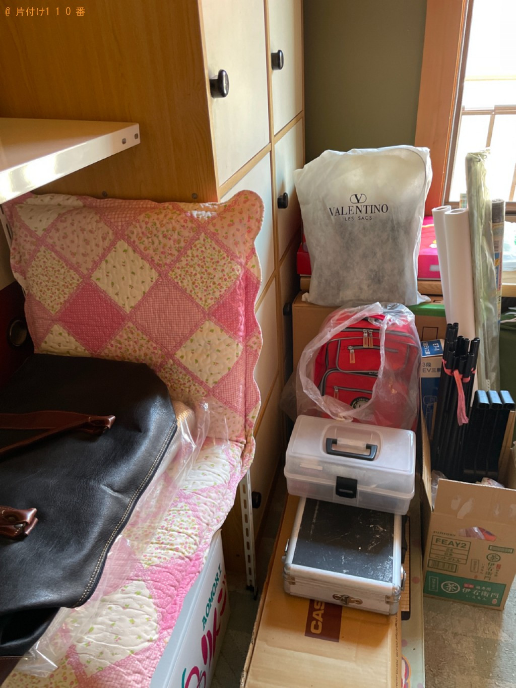 【青森市】冷蔵庫、家庭用エアコン、学習机、ミシン、座椅子等の回収