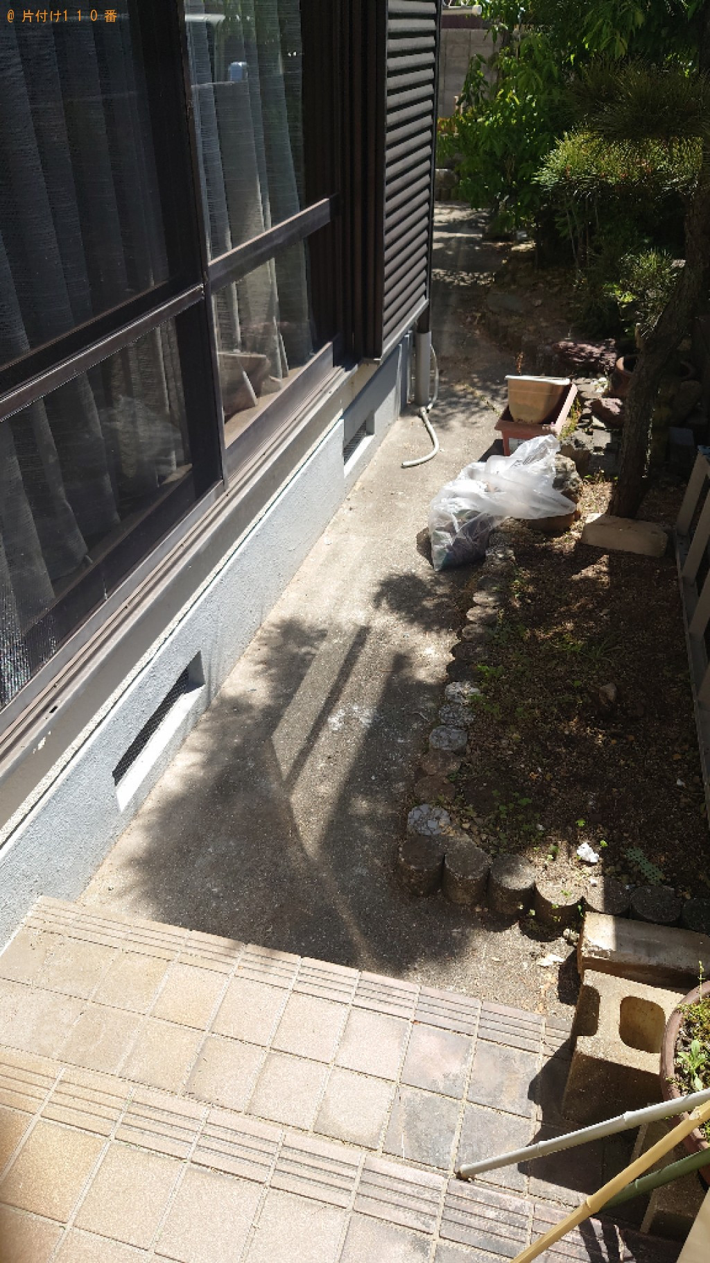 【松山市】カラーボックス、鉢植え等の回収・処分ご依頼　お客様の声
