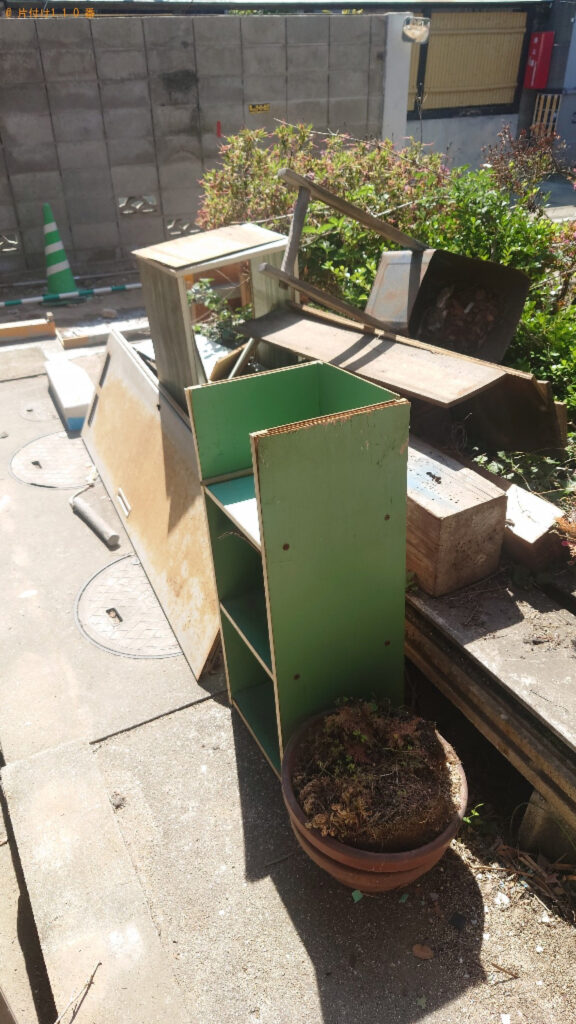 【松山市】カラーボックス、鉢植え等の回収・処分ご依頼 お客様の声