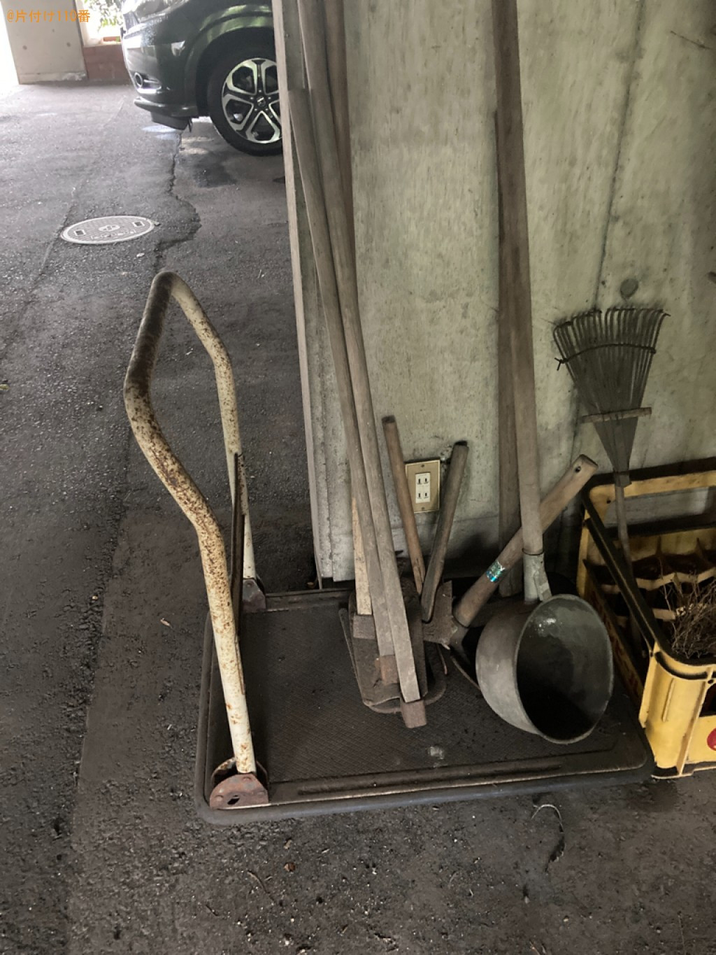 【大分市】農具、壺、家具等の回収・処分ご依頼　お客様の声