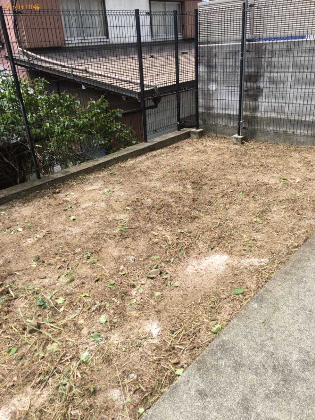 【岐阜市長森本町】草刈り作業ご依頼 お客様の声