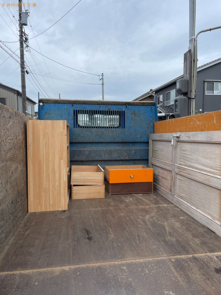 【富山市下赤江町】家具、一般ごみ等の回収・処分ご依頼　お客様の声