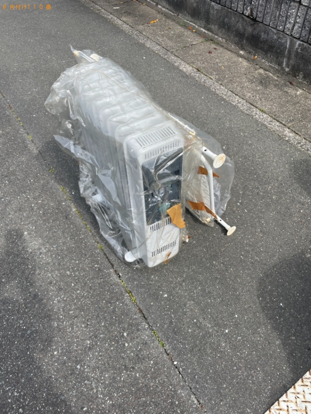 【磐田市大泉町】マッサージチェア、オイルヒーターの回収・処分