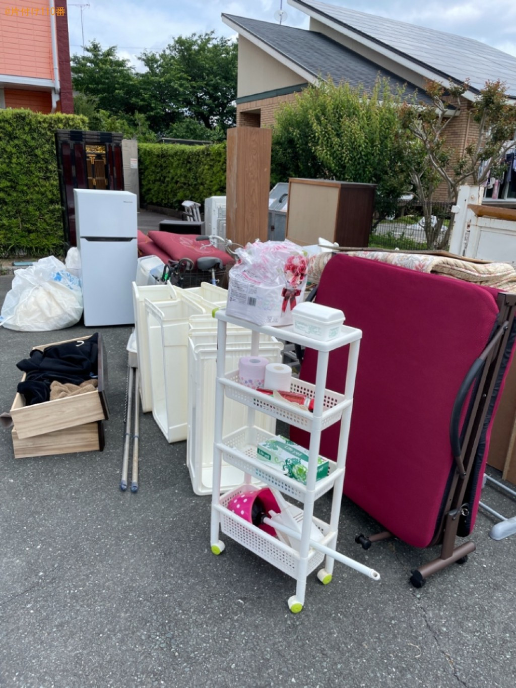 【磐田市一番町】冷蔵庫、テレビ、仏壇、タンス、ラック等の回収