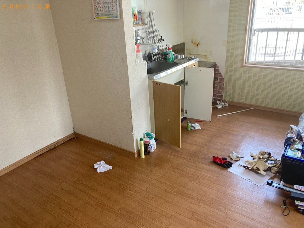 【鹿児島市】カラーボックス、スチールラック、一般ごみ等の回収