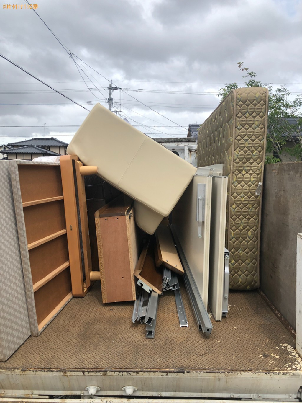【佐賀市】二人掛けソファーの回収・処分ご依頼　お客様の声