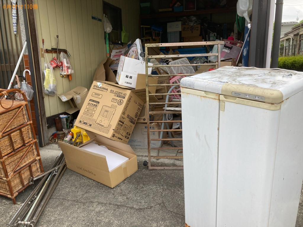 【一関市台町】掃除機、調理器具、タンス、食器棚、物干し竿等の回収