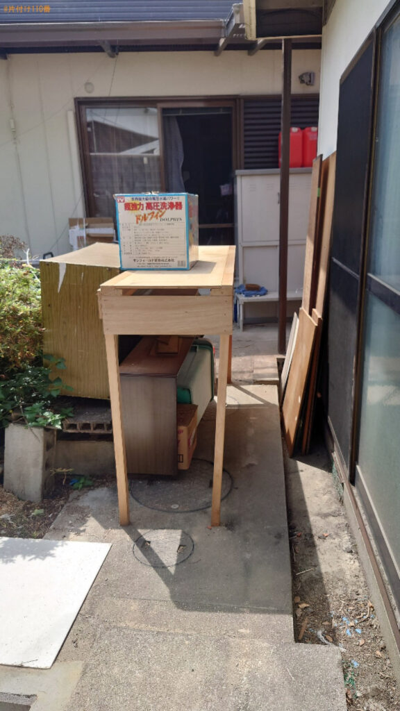 【松山市】家具、高圧洗浄機、板等の回収・処分ご依頼　お客様の声