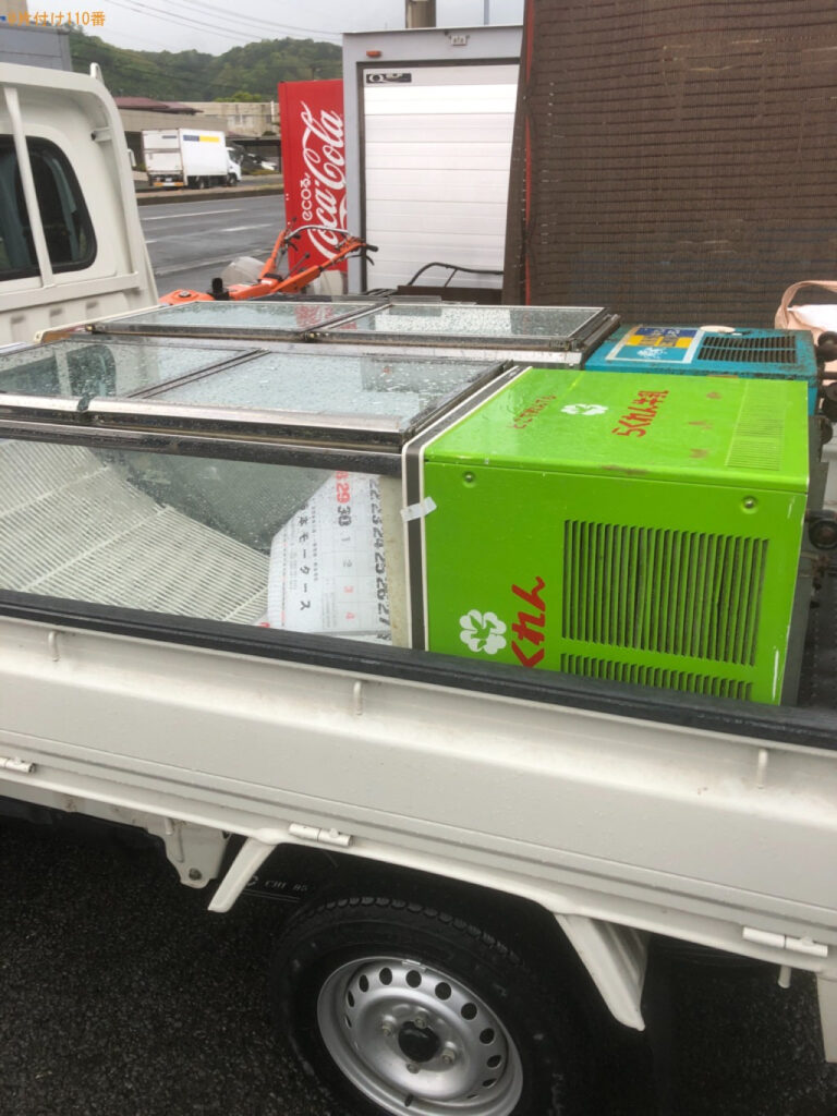 【伊予郡砥部町】業務用冷蔵庫の回収・処分ご依頼　お客様の声