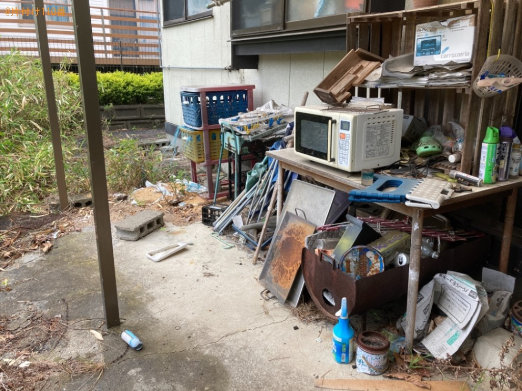 【一関市】業務用ロッカー、電子レンジ、テーブル、椅子等の回収