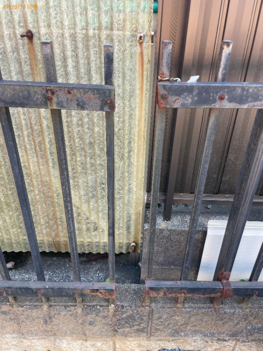 【新城市】隣との境目のフェンスを直す作業ご依頼　お客様の声