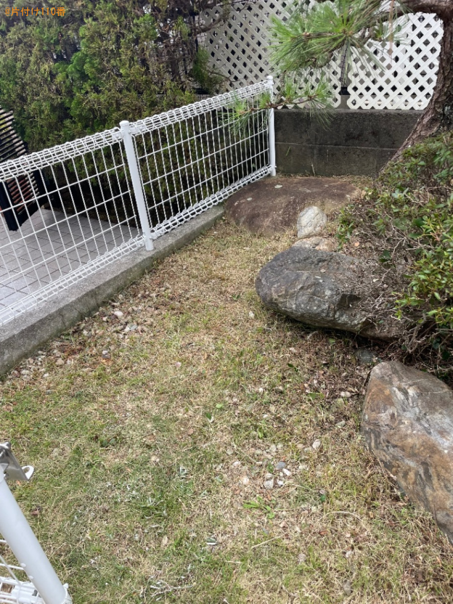 【浜松市中央区】フロアマットの回収とハウスクリーニング、草刈り