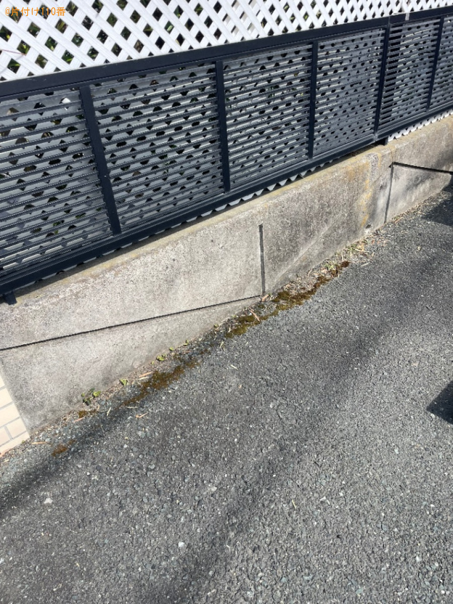 【浜松市中央区】フロアマットの回収とハウスクリーニング、草刈り