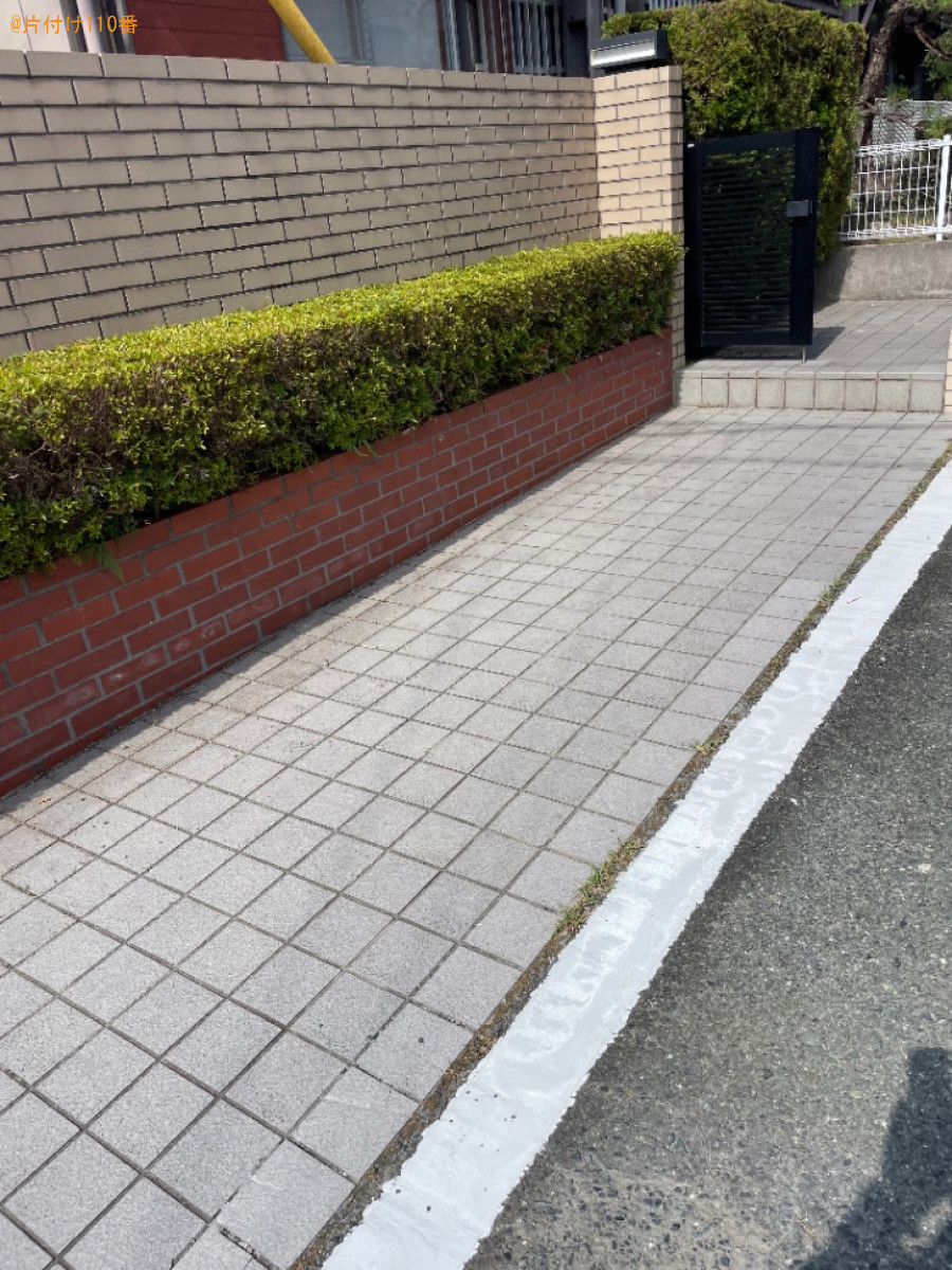 【浜松市中央区】フロアマットの回収とハウスクリーニング、草刈り