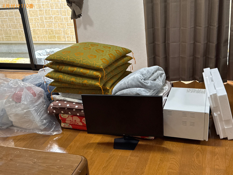 【一関市藤沢町】PCモニタ、シングルベッドマットレス等の回収