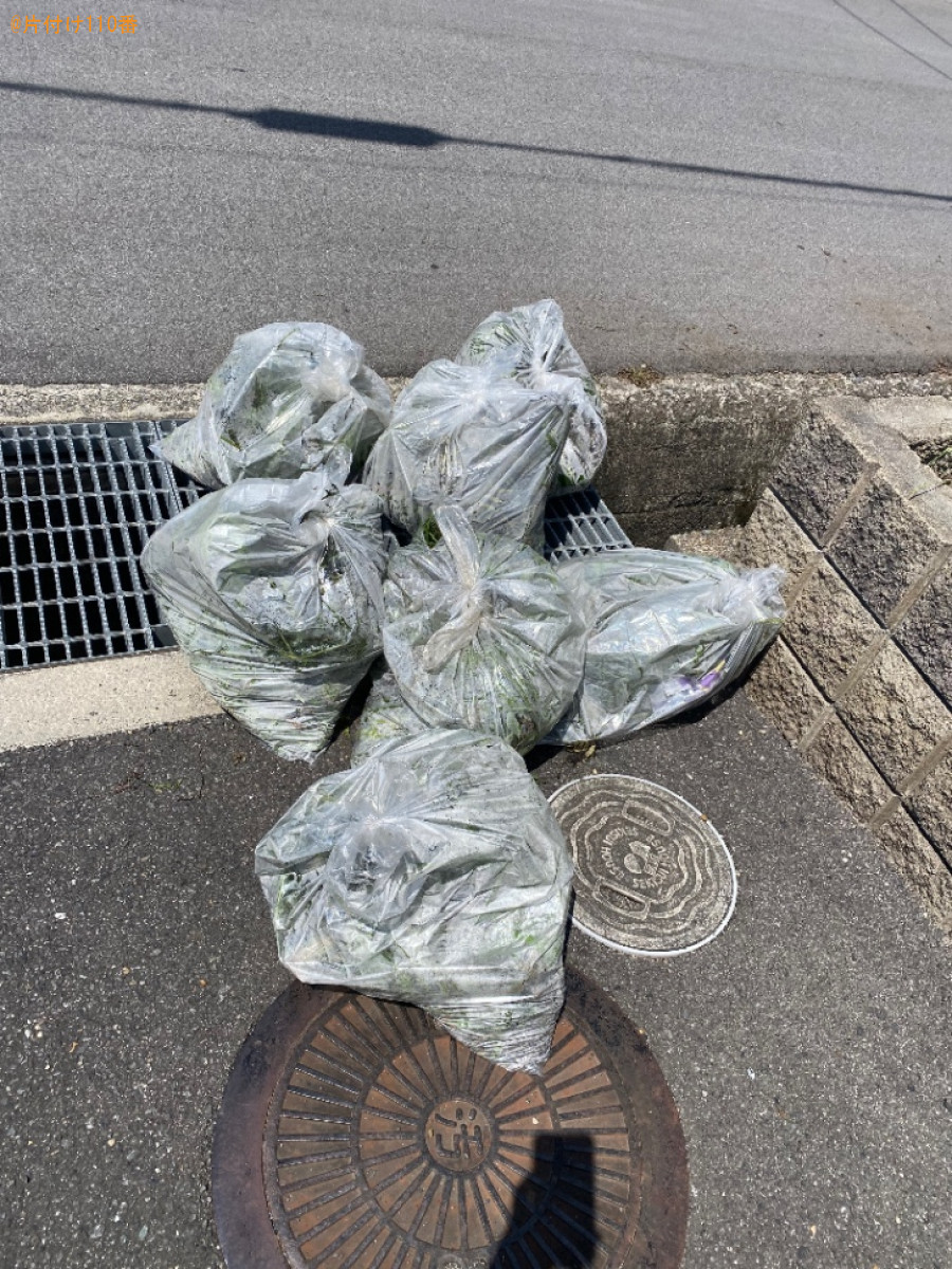 【奈良市】草抜き作業ご依頼 お客様の声
