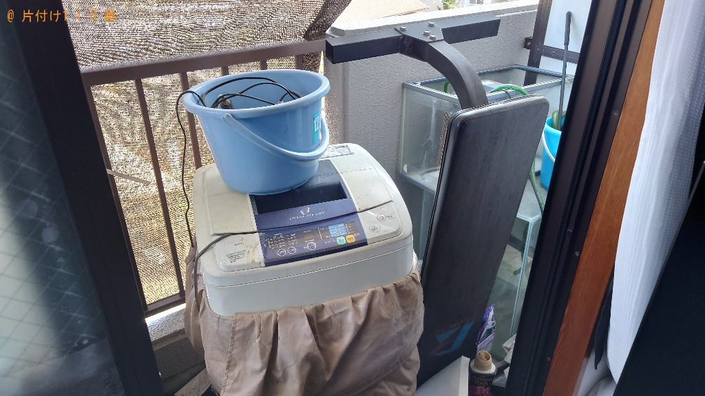 【宇和島市】洗濯機、カラーボックス、水槽、スポーツ用品等の回収