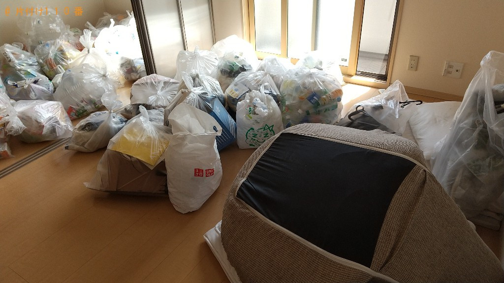 【福山市草戸町】洗濯機、自転車、ケトル、座椅子、布団等の回収